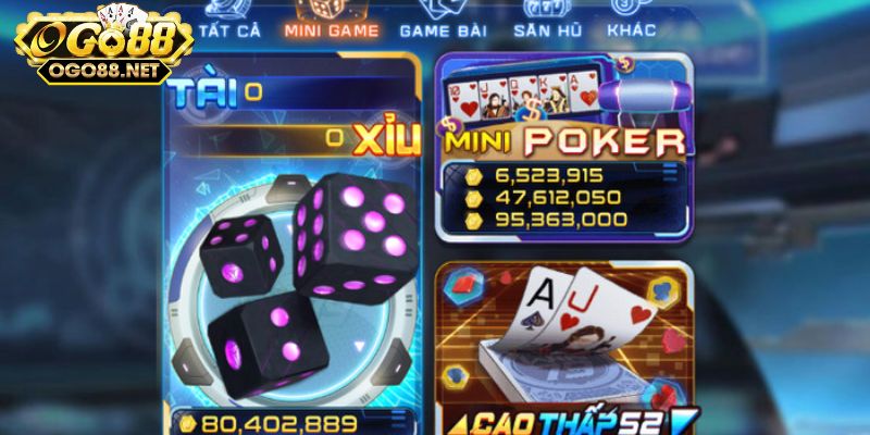 Mini poker go88