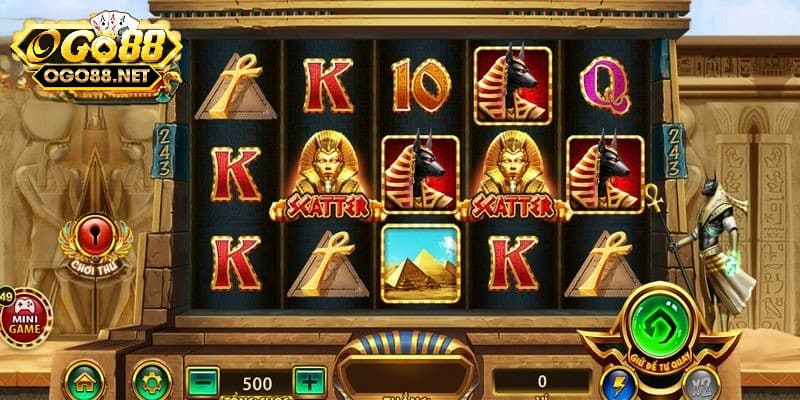 Cách chơi đầy đủ trong game bí mật Cleopatra Go88