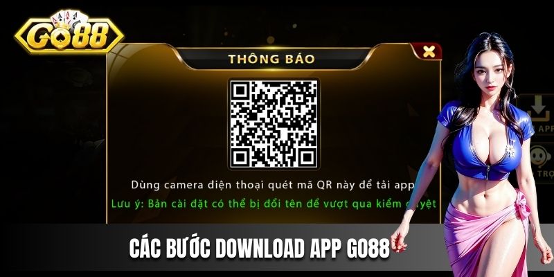 Các bước download app Go88 chi tiết và đơn giản