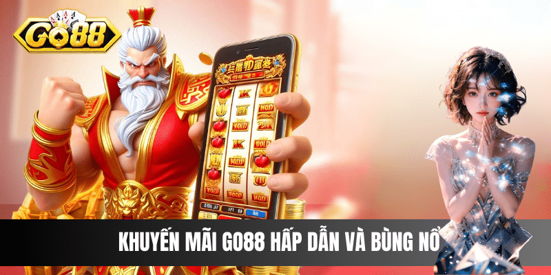 Khuyến mãi Go88 hấp dẫn và bùng nổ