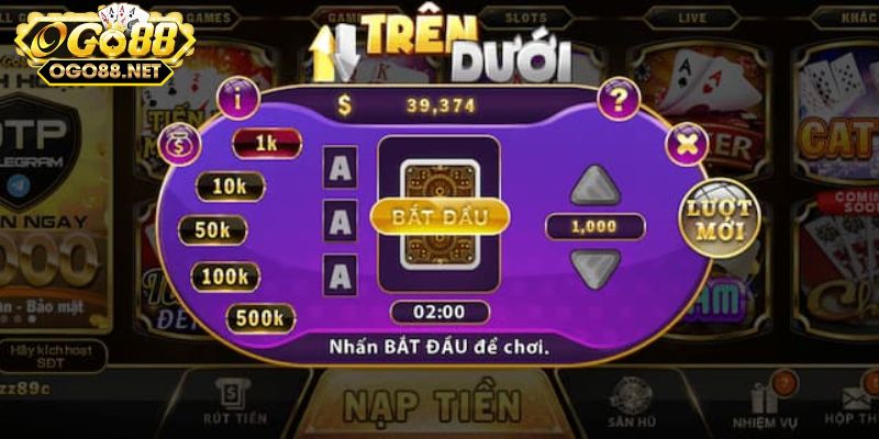 Trên dưới go88